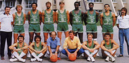 Photo d'équipe - Limoges 1983/1984